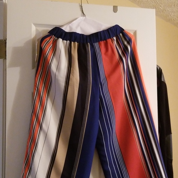 Striped print gauchos! - Picture 5 of 5